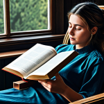 Image Prompt 1: The Serenity of Purposeful Reading**