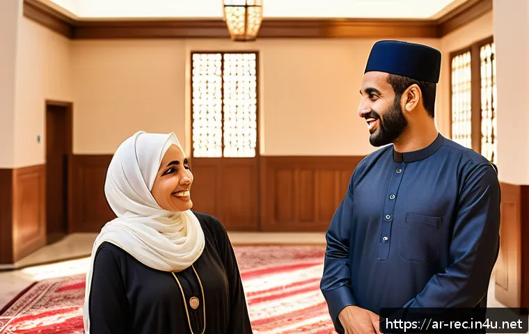 레크리에이션 지도자의 동기부여 비법 - A warm and engaging Arabic-speaking group activity scene set in a modern community center, featuring...